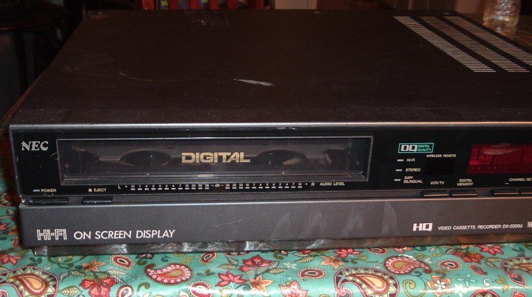 NEC Hi-Fi Stereo VHS VCR Model DX-2000U